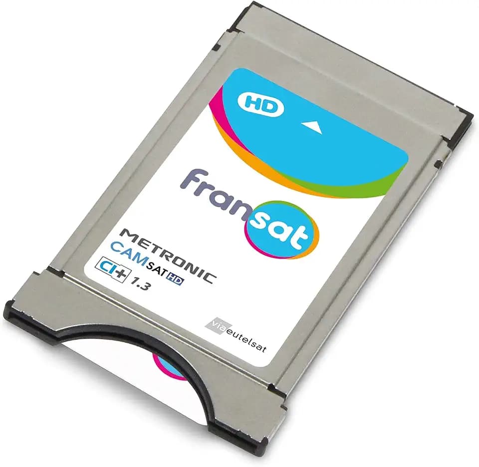 METRONIC CAMSAT - Fransat 1.3 CI+ PCMCIA-Modul-Satellitenempfänger - bereit für 4K/UHD/Full HD 441652