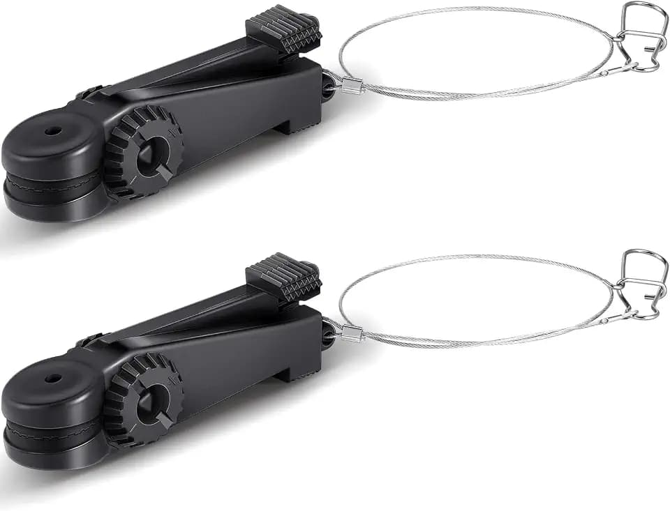 Threehoney 2Pcs Fishing Downrigger Line Release Clips