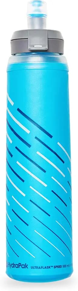 HydraPak UltraFlask Speed - Collapsible Soft Flask Water Bottle for Hydration Vests and Running Packs with Easy Open Cap