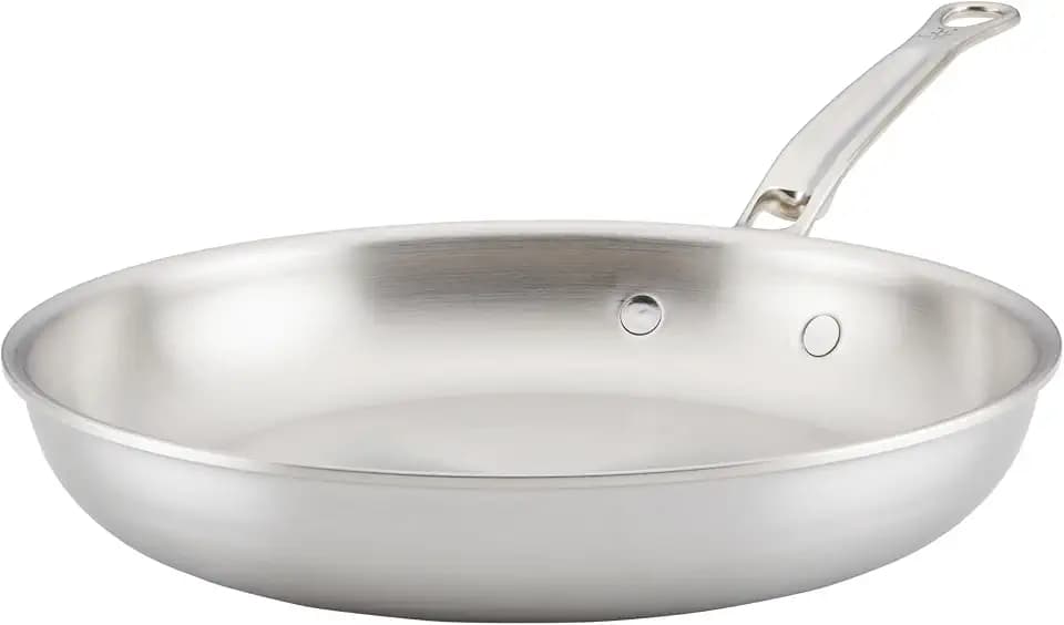 Thomas Keller Insignia by Hestan - 11" Stainless Steel Sauté Pan, Induction Cooktop Compatible