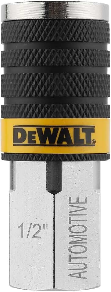 DEWALT 1/2-Inch Automotive Air Coupler with 1/2-Inch FNPT (DXCM036-0238)