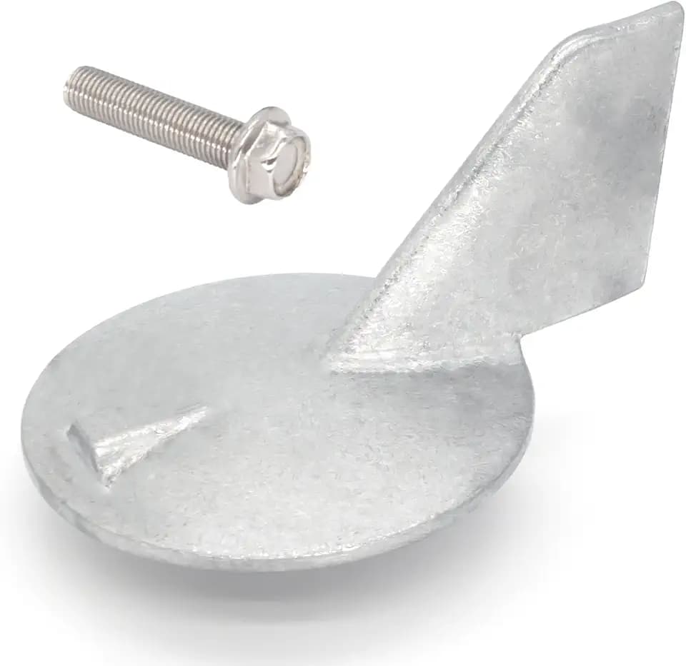6K1-45371-01 Outboard Trim Tab Anode for Yamaha 150 200 HP Boat Marine