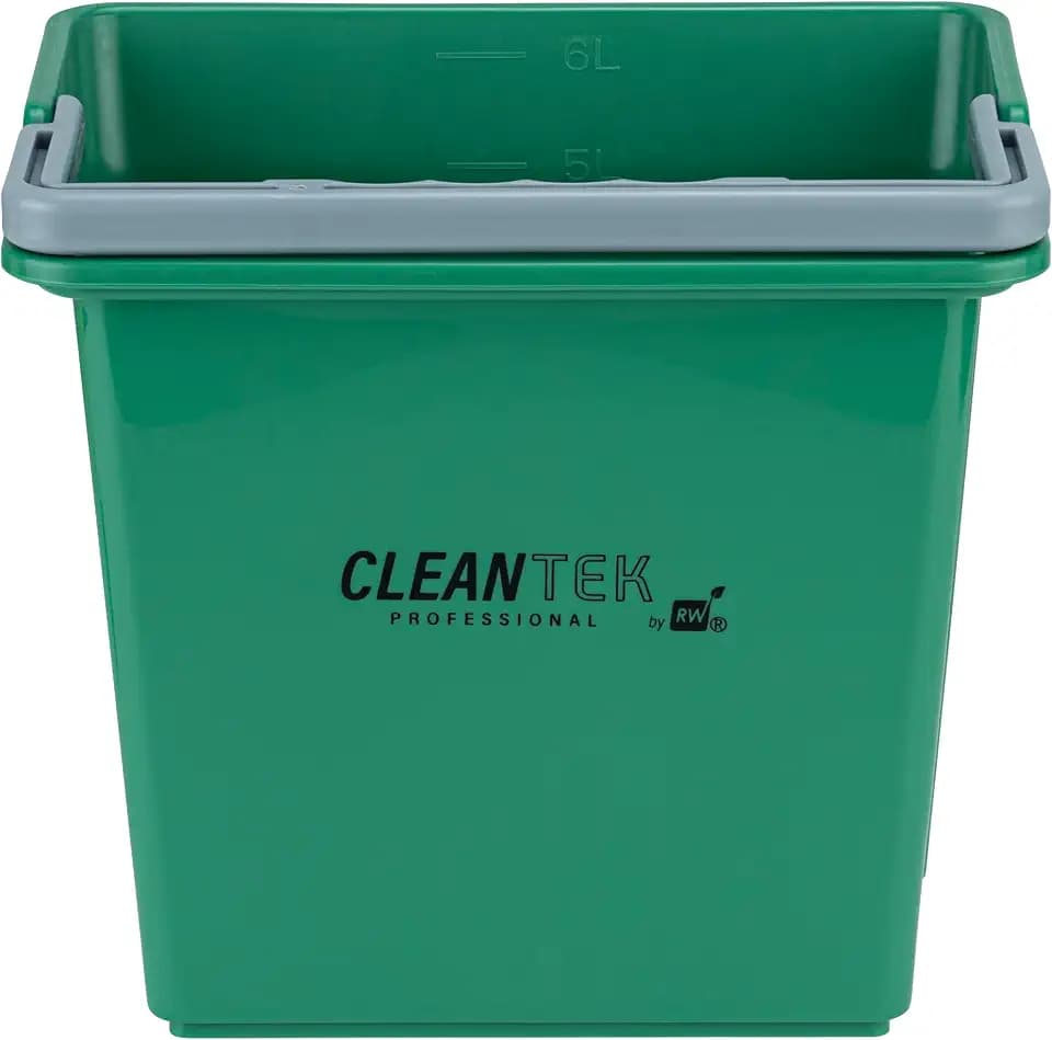 Restaurantware 6 qt Green Cleaning Bucket