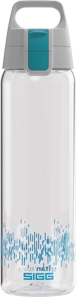 Sigg - Tritan Renew Clear Water Bottle - Total Clear ONE MyPlanet - With Fruit Strainer - BPA-Free - 25 Oz