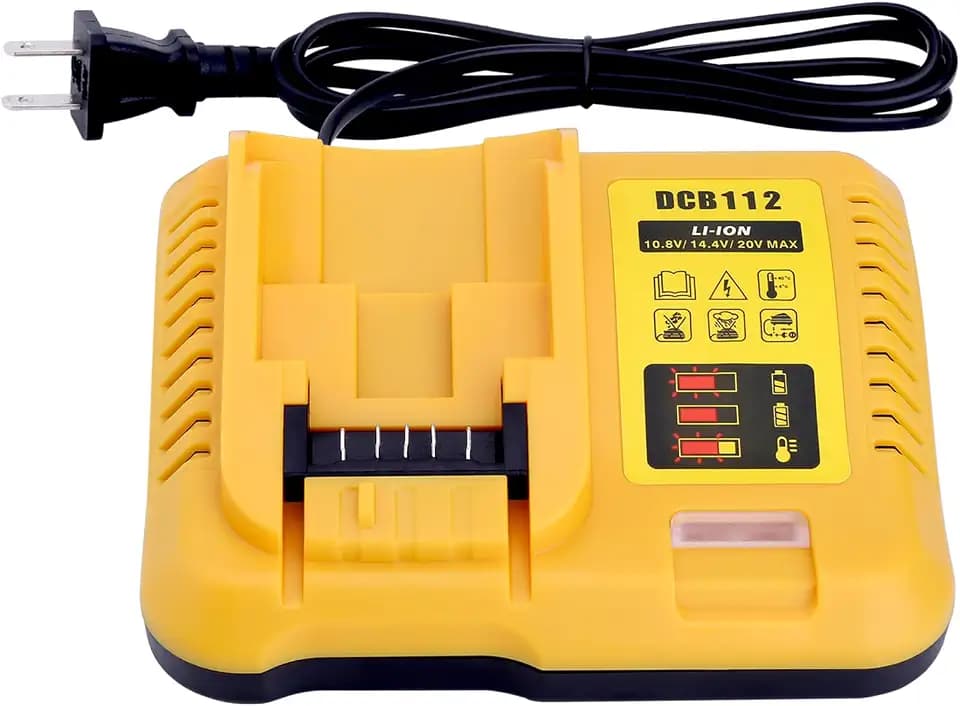 DCB112 20 Volts Battery Charger Replacement for Dewalt 12V-20V Battery Charger