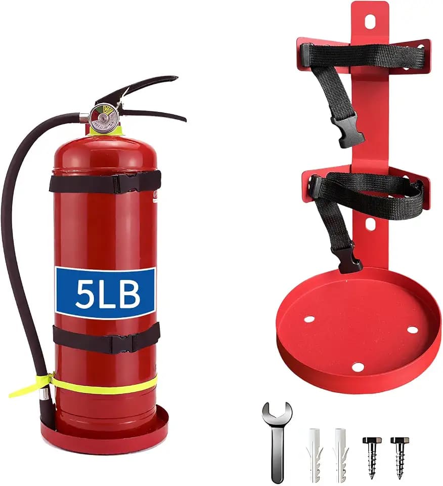 5LB Fire Extinguisher Mount with Quick Release Strap