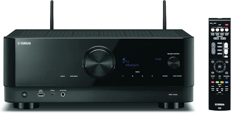 YAMAHA RX-V4A AV-Recevier, Schwarz