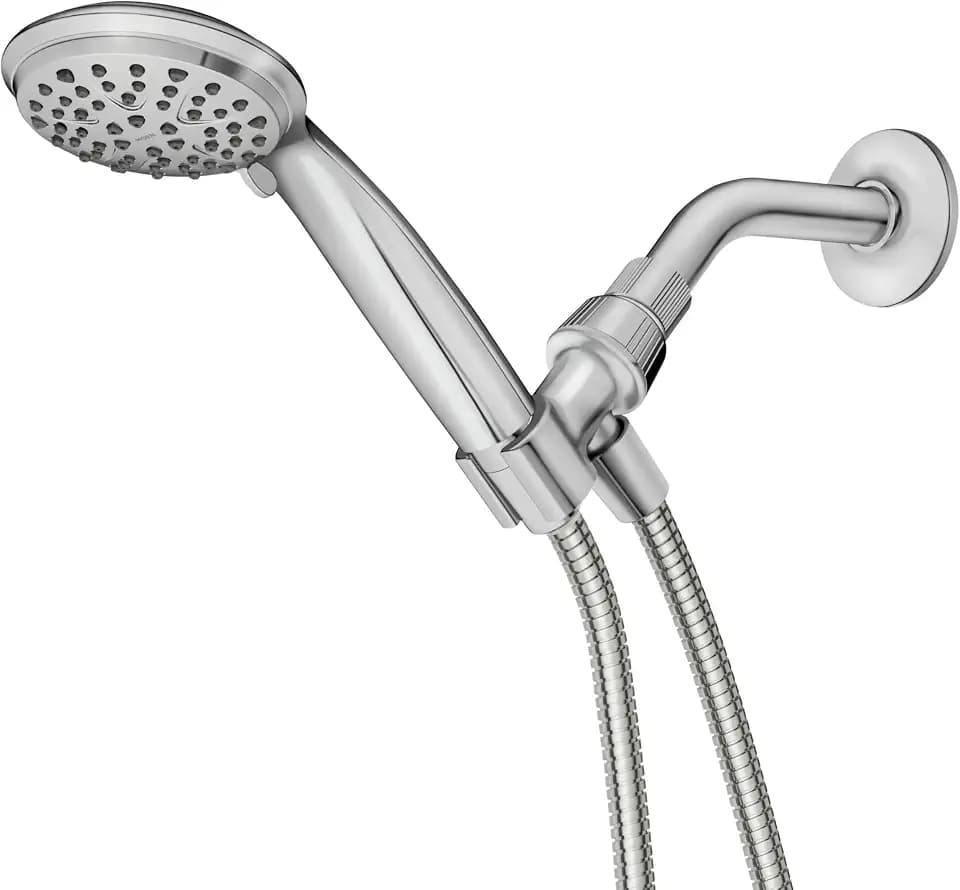 Moen Attune Shower Head with Handheld Sprayer, 6 Shower Head Spray Settings, Chrome Finish, 218H0