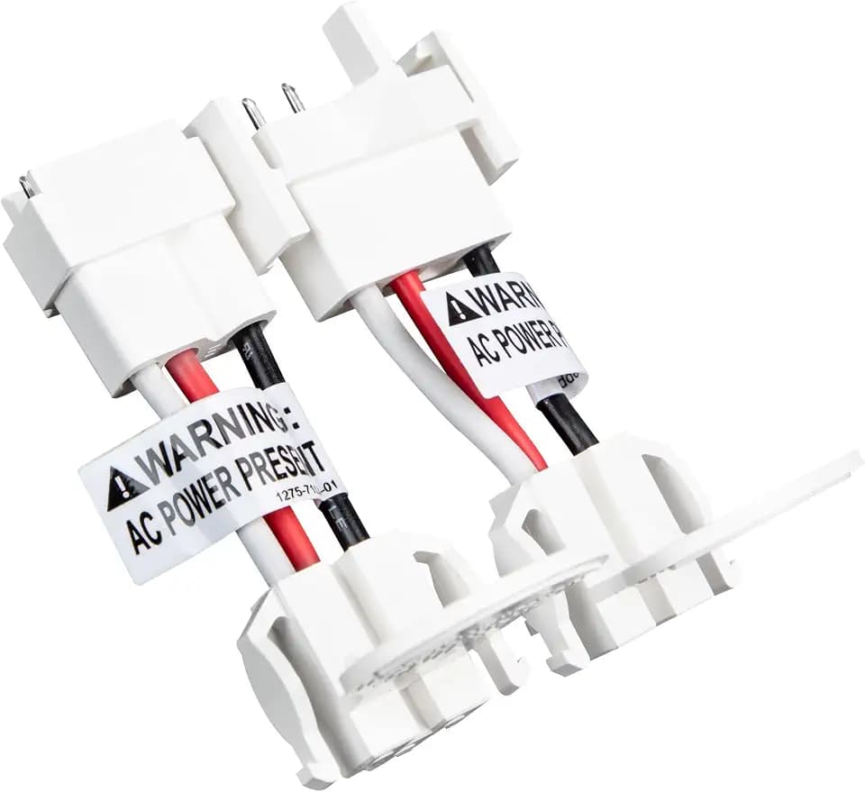Kidde‘s 20-9003 Quick Connect Adapter Plug for Hardwired Smoke and CO Detectors – Compatible with Kidde’s Alarms – Smoke Detector Adapter for Easy Retrofit Installations, Pack of 2