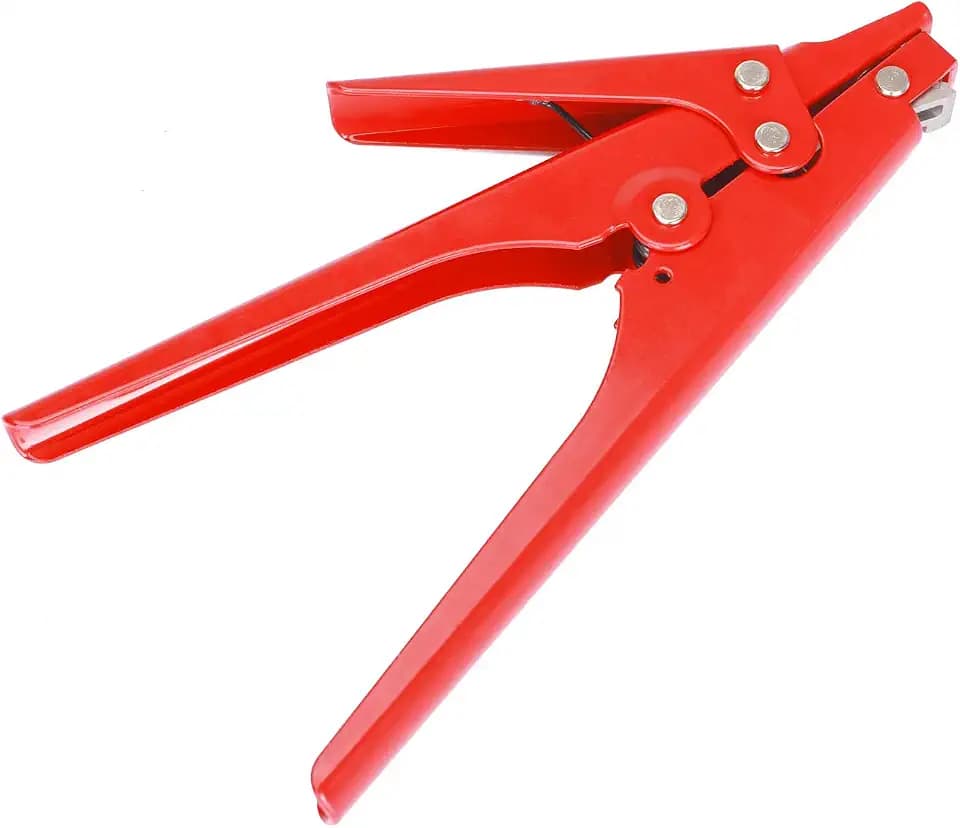Klemm- und Schneidezange für selbstsichernde Verbindungselemente HS-519 Vollmetall für Bindebänder bis 0,9 cm Breite #18-ZDQ