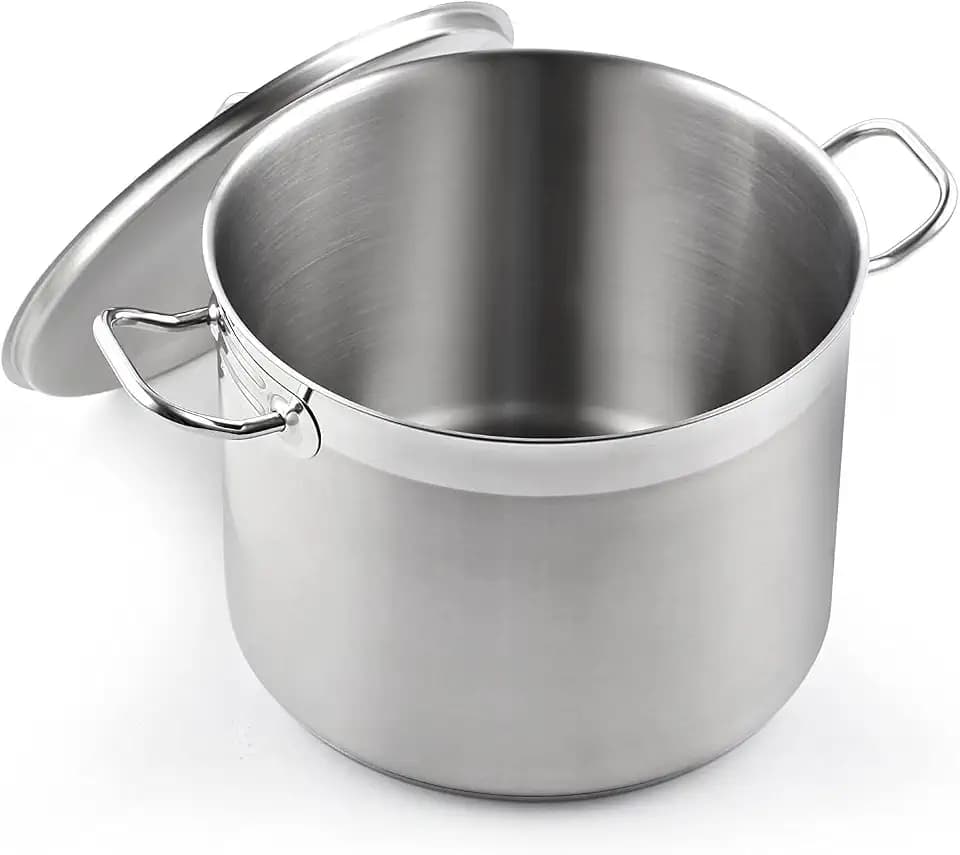 Cooks Standard Professional 8 Quart Stainless Steel Stock Pot with Lid