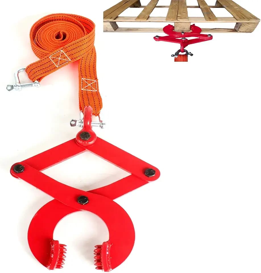 Pallet Puller Clamp 1T/2204LBS, 5 Inch Jaw Opening