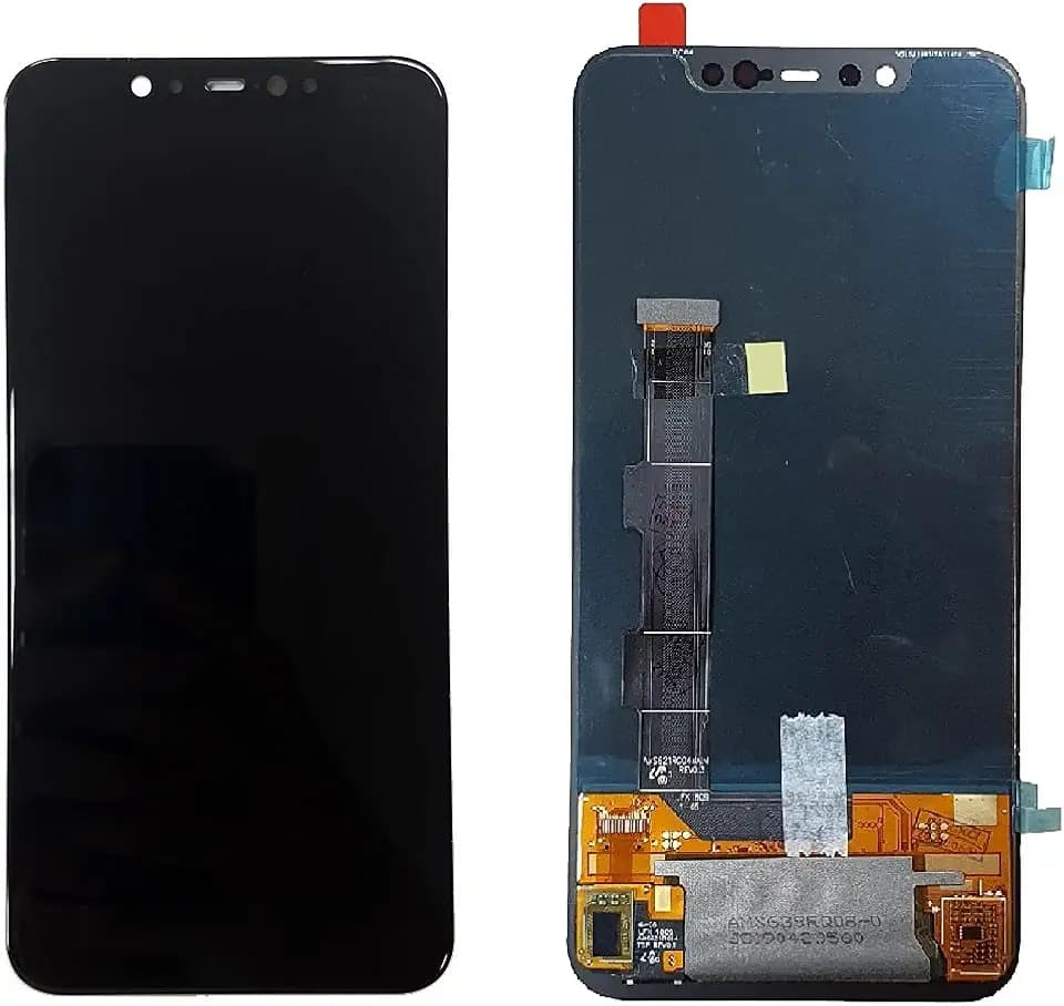 Smartex® Display LCD kompatibel mit M1803E1A Xiaomi Mi 8 (Schwarz, ohne Rahmen)