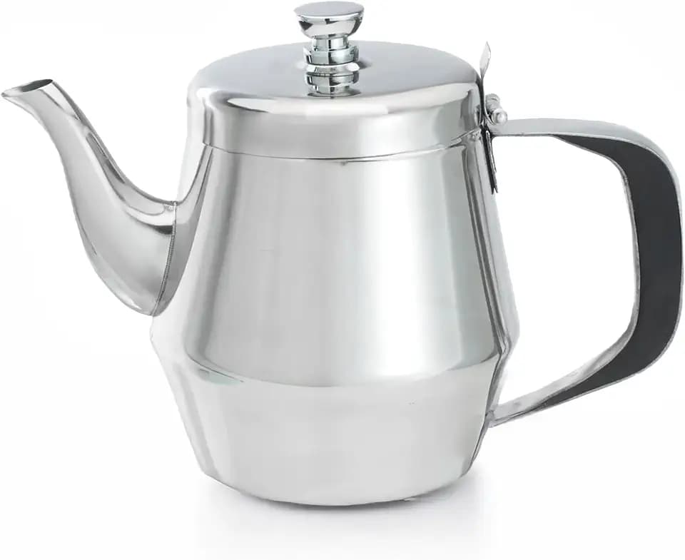 WINCO Gooseneck Teapot, Silver