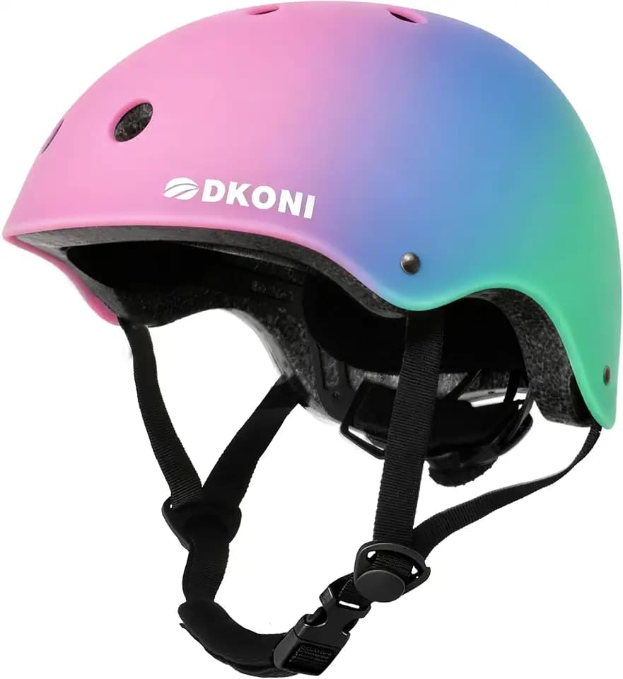Kids Bike Helmet, Adjustable and Multi-Sport, from Toddler to Youth, 3 Sizes