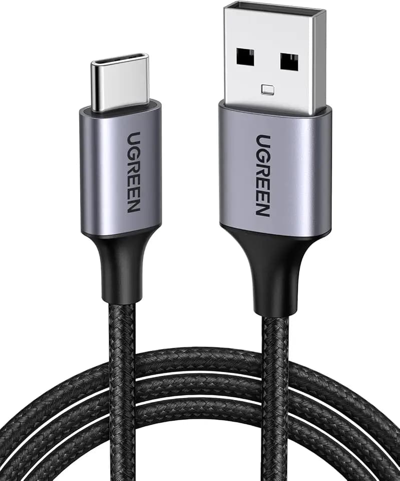UGREEN USB C Kabel 3.1A USB A auf USB C Kabel Nylon Geflochten