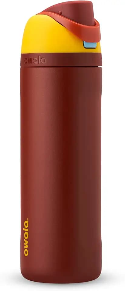 Owala Marvel FreeSip Stainless Steel Water Bottle 24 oz Iron Man
