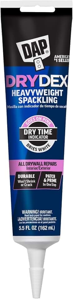 DAP 12346 Drydex 5.5 Oz Raw building material, 5.5-Ounce, PINK/WHITE