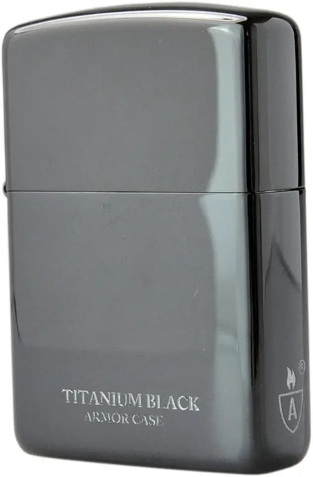 Zippo Feuerzeug schwarz Titanbeschichtung 16-BKTT