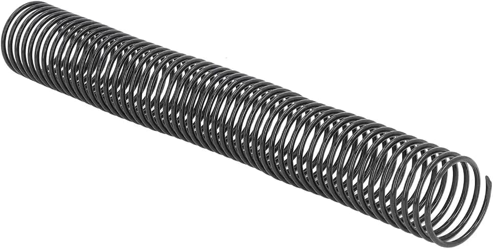 Plastic Spiral Binding Coil, 18 Pcs, 38mm Diameter, 4:1 Pitch