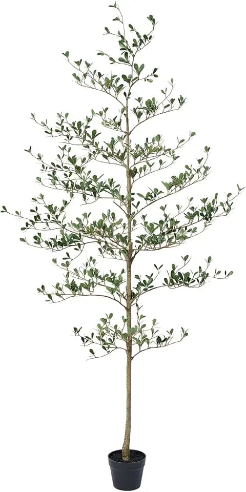 Verinatural 6ft Shady Lady Faux Tree, Artificial Black Olive Tree