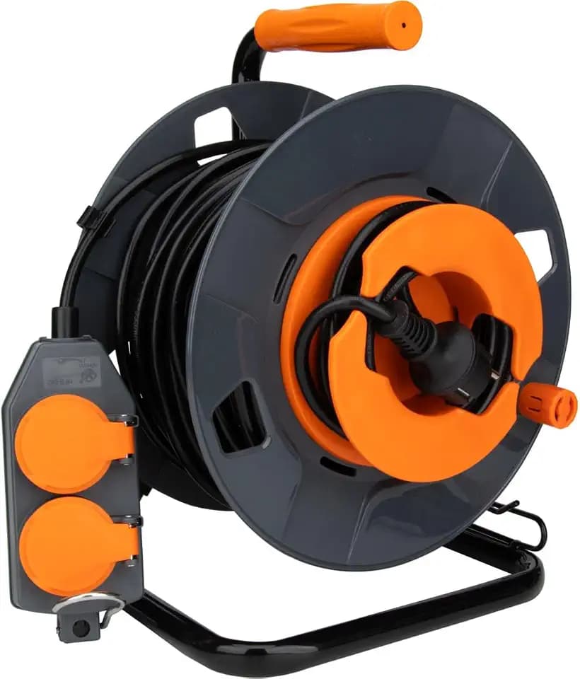 Zenitech - DIY-Rolle - 4 16A-Buchsen - 3G1,5mm² - 30m