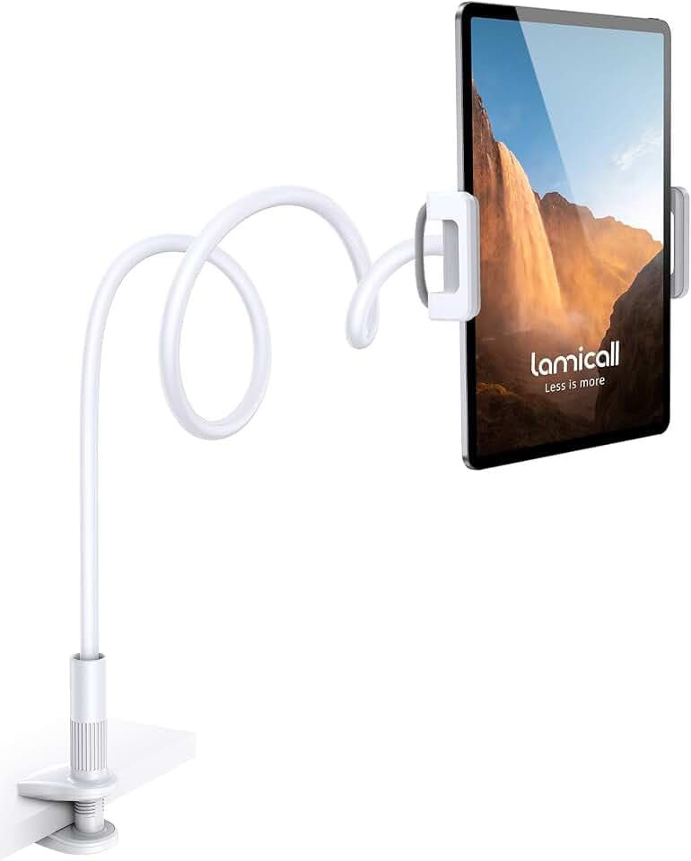 Lamicall Tablet Halter, Schwanenhals Tablet Halterung Bett mit Langer Arm