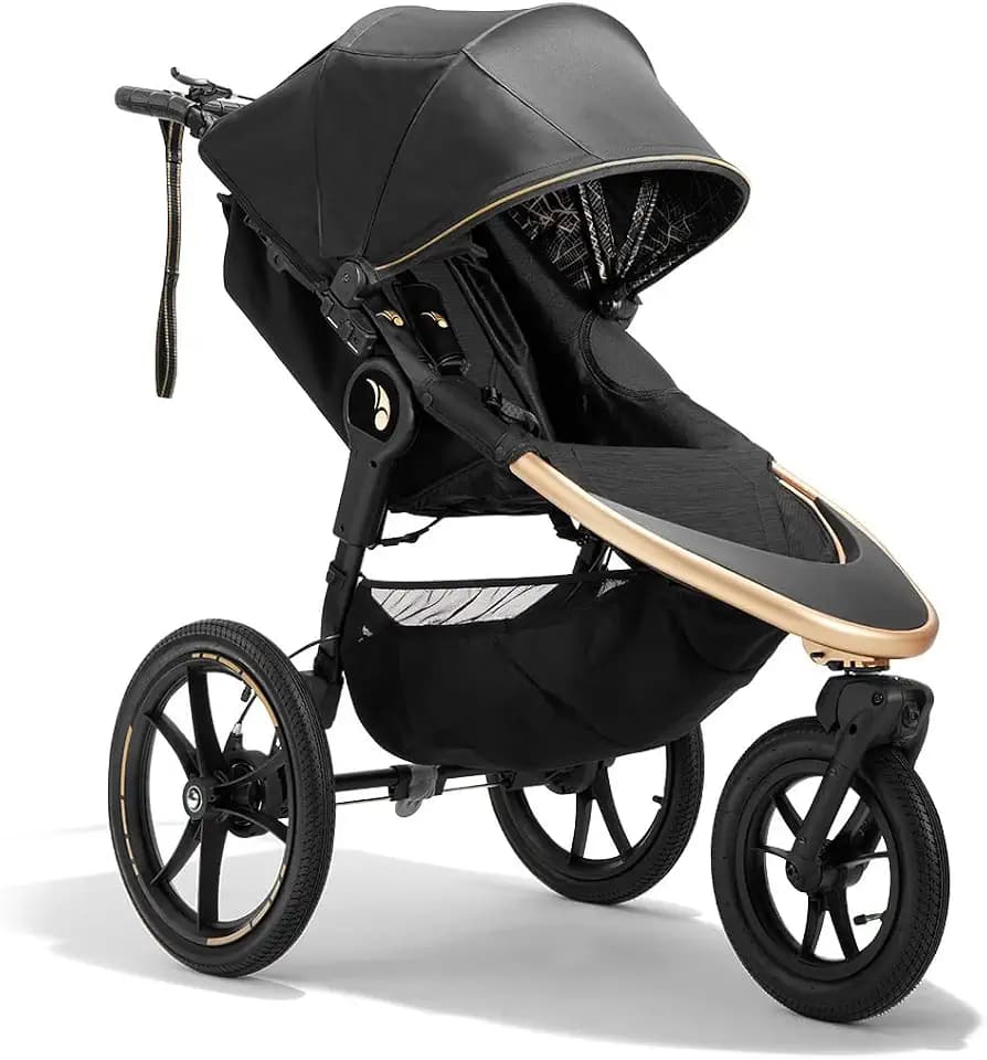 Baby Jogger® Summit X3 3-Wheel Jogging Stroller with Hand Brake One-Hand Compact Fold & All-Wheel Suspension, City Royalty