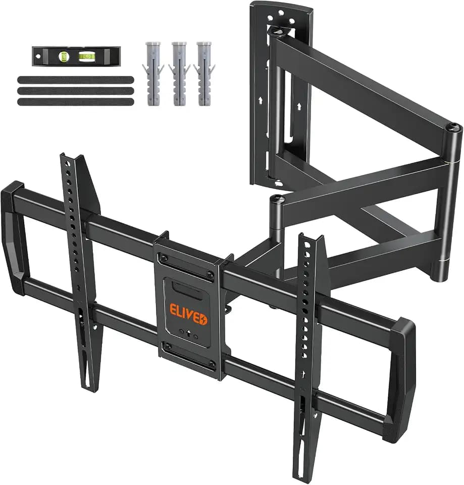 ELIVED Langarm TV Wandhalterung mit 962 mm für die meisten 42-75'' TVs