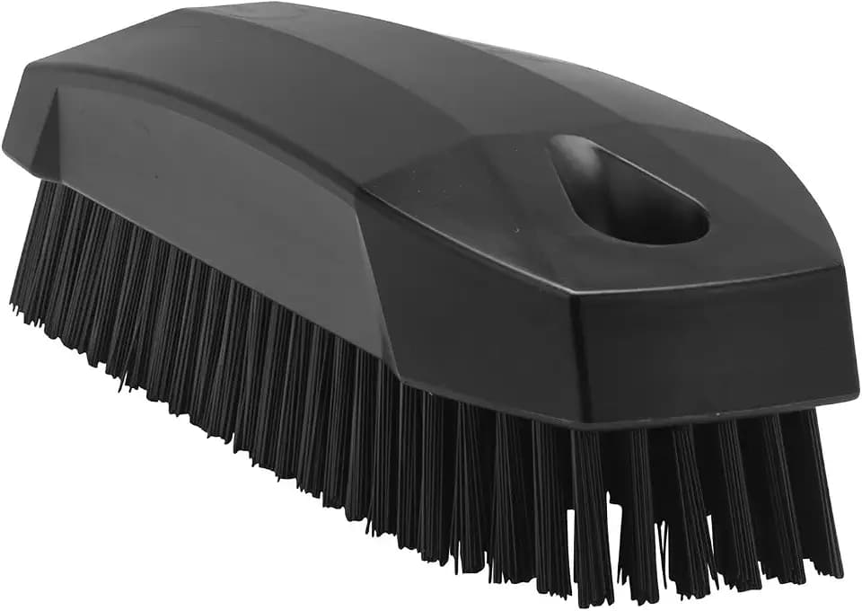 Vikan 64409 Brush,Nail,Stiff,PP/PBT,Black