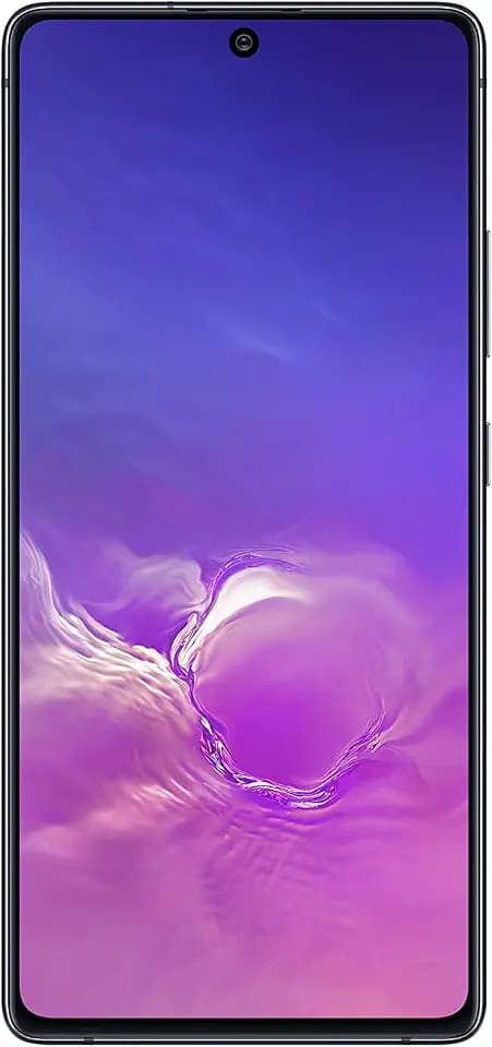 Samsung Galaxy S10 Lite Android Smartphone ohne Vertrag, 4.500 mAh Akku, Schnellldaden, 6,7 Zoll Super AMOLED Display, 128 GB/8 GB RAM, Dual SIM, Handy in schwarz