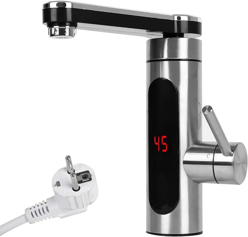 Elektrischer Wasserhahn mit Durchlauferhitzer 230V Elektrischer Wasserhahn