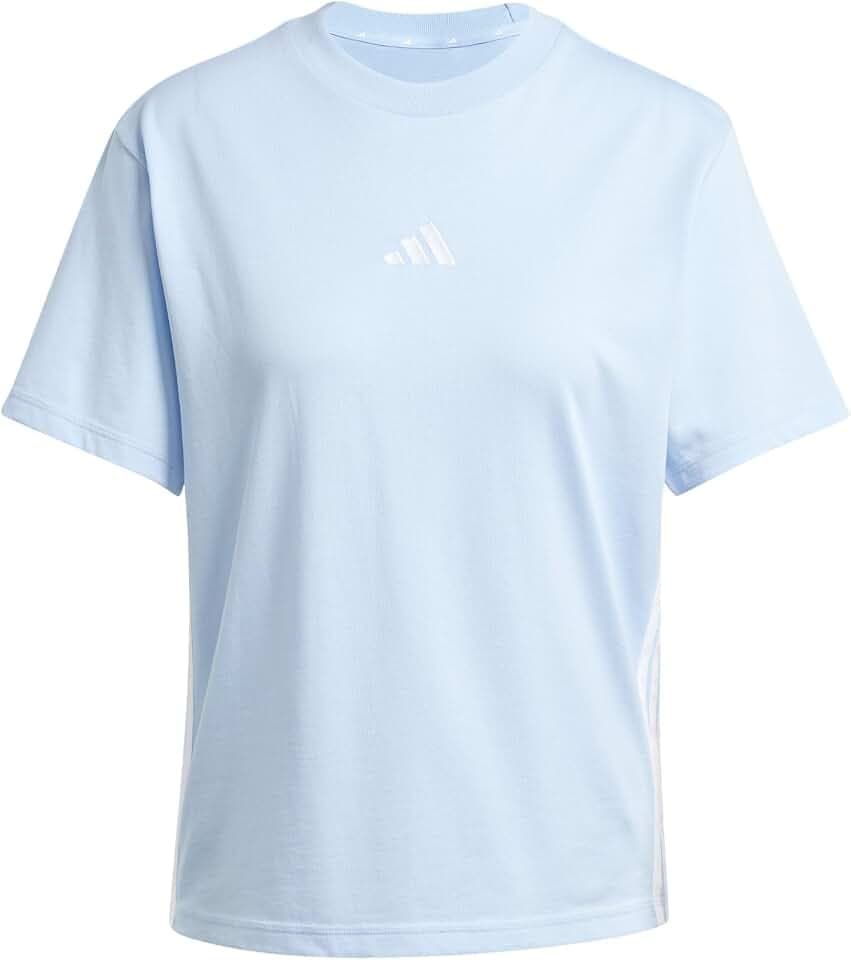 adidas Women's Essentials 3-Streifen Cotton T-Shirt