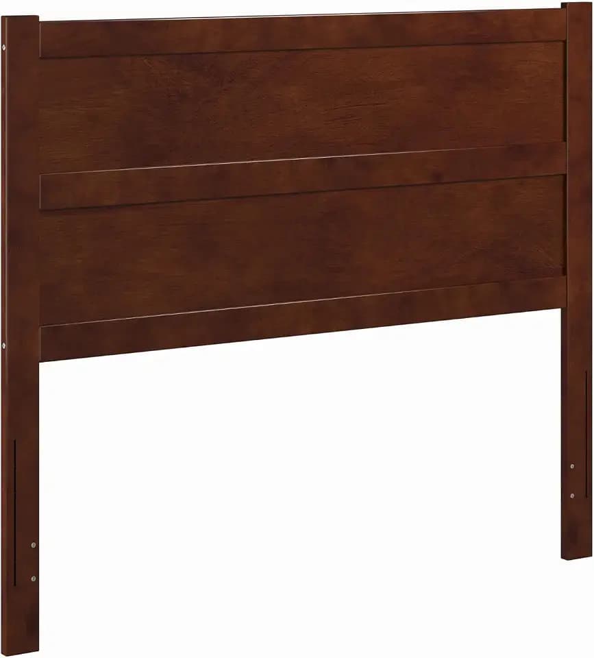 AFI, NoHo Solid Wood Panel Headboard, Full, Walnut