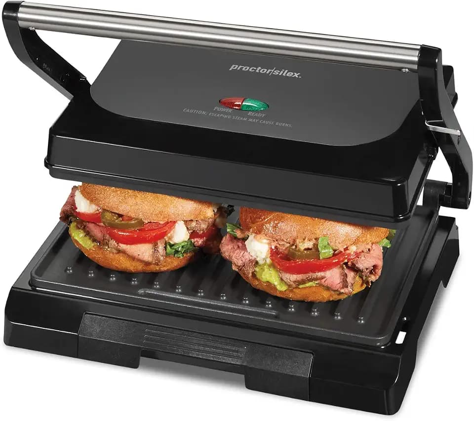 Proctor Silex Panini Press Sandwich Maker Grill & Electric Indoor Grill