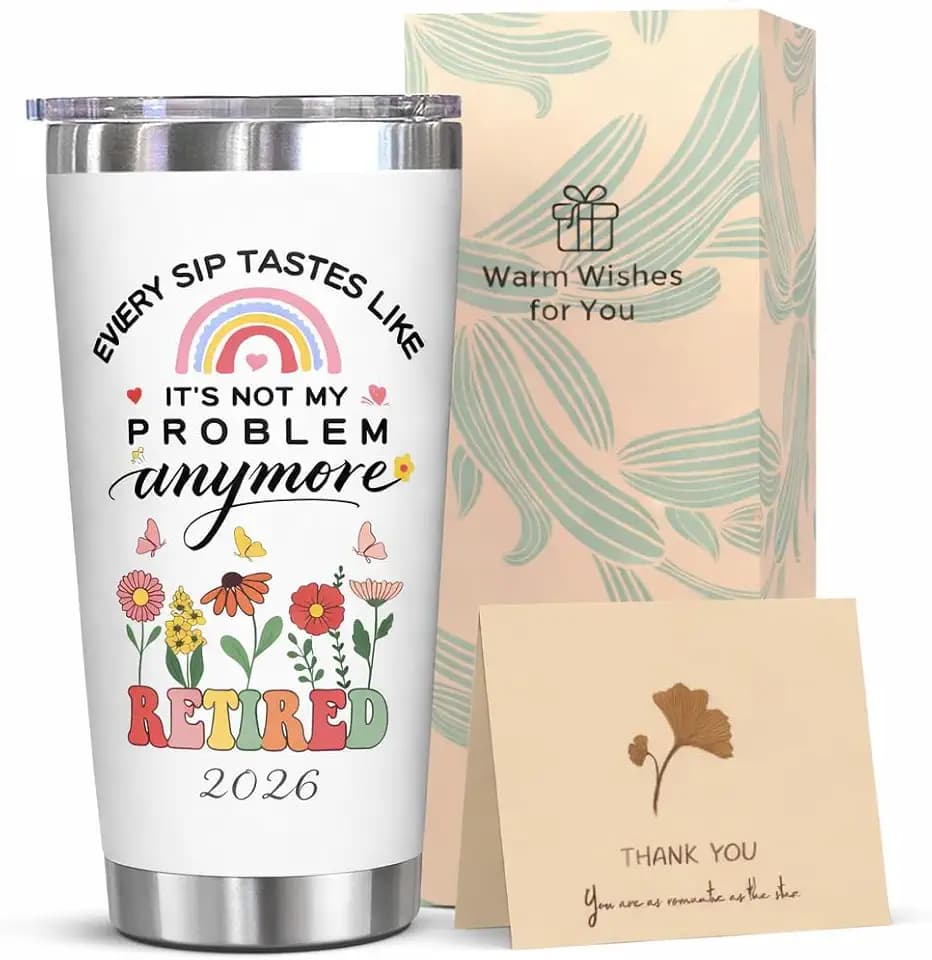 Retirement Gift For Woman 2026-20Oz Retirement Tumbler