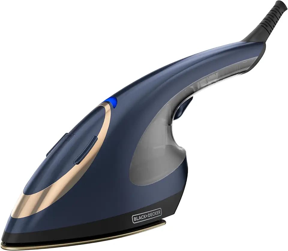 BLACK+DECKER Press & Steam 2-in-1 Iron & Garment Steamer