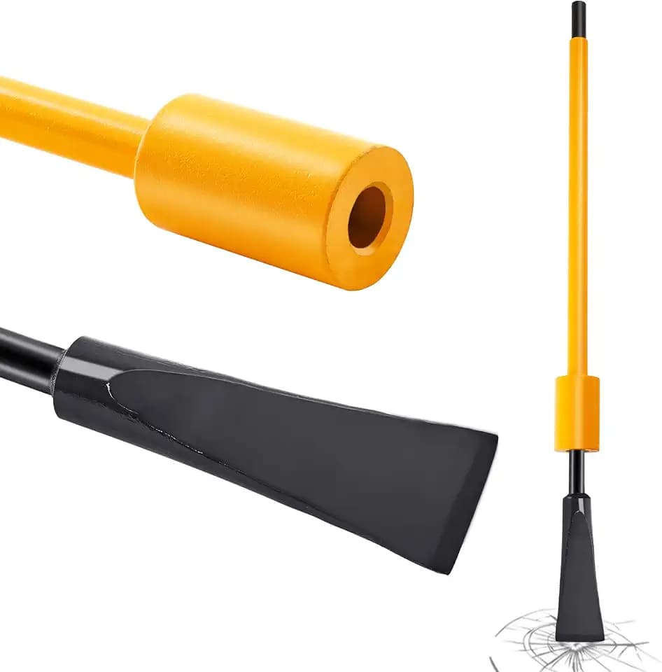 55'' Root Cutting Tool Retractable Tree Root Cutter Heavy Duty Digging Bar Tree Stump Remover Tamping Bars Garden Remover Tool for Hole Digging Bamboo Roots Rocks Shrubs Bushes Stumps