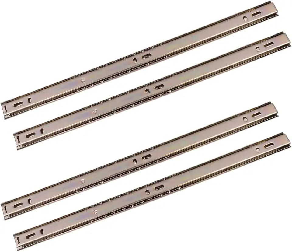 Coshar 15-Inch Heavy Duty Drawer Slides, 2 Pair