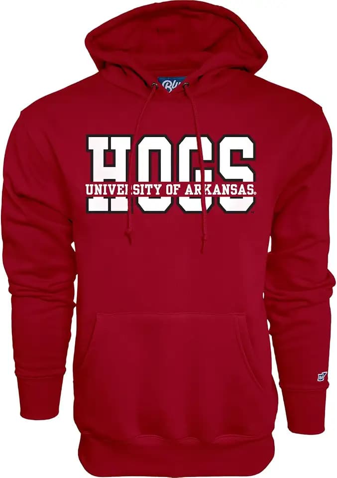 Blue 84 NCAA mens Hoodie Top Level Twill Applique