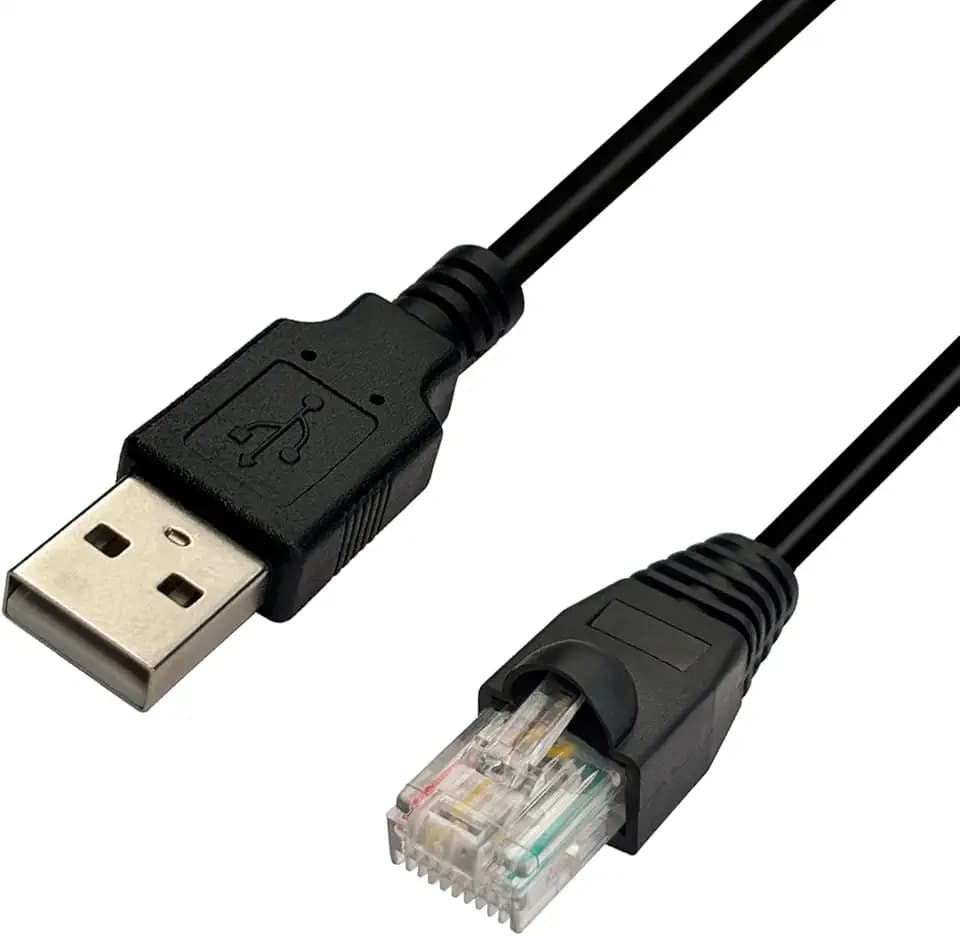 DSD TECH SH-RJ50A USB zu RJ50 Kabel für APC UPS PowerChute Äquivalent zu AP9827(3M/10FT)