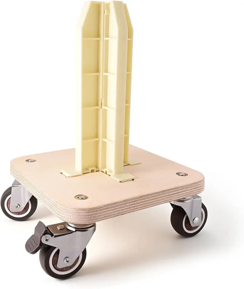 NEWISHTOOL Portable Vinyl Wrap Holder Roll Rack Stand Mobile Cart Wrap Tool