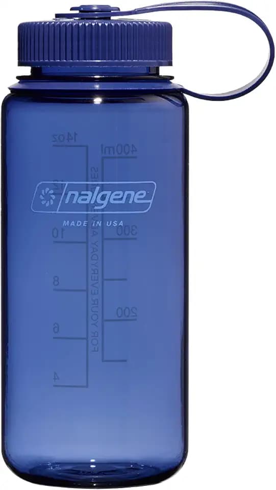 Nalgene 16 oz Wide Mouth Water Bottle, Denim