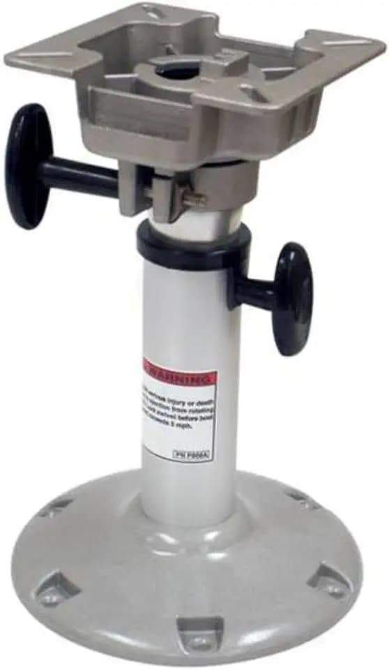 attwood LakeSport Bell Pedestal for Boat Seats, 2-3/8 inch Diameter Post