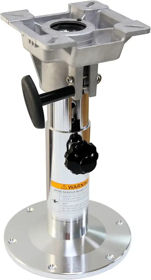 Aluminum Adjustable Height Locking Boat Seat Pedestal,Boat Chair Base