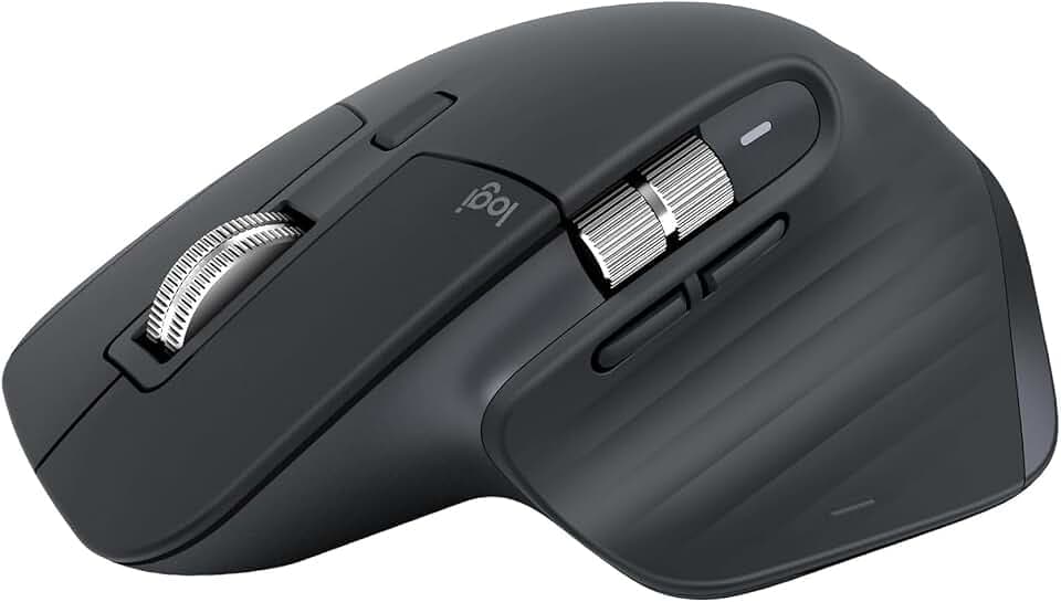 Logitech MX Master 3S - Kabellose Maus mit ultraschnellem Scrollen