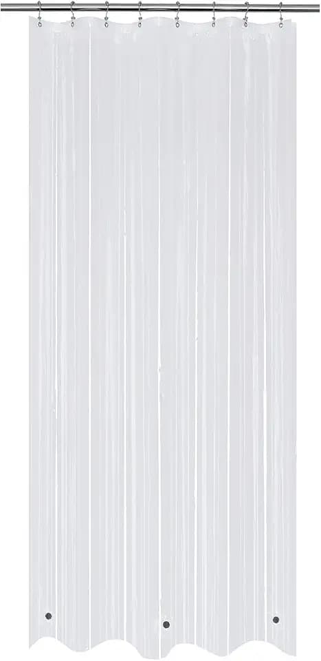Mrs Awesome 48x78 Stall Size Shower Curtain Liner Clear