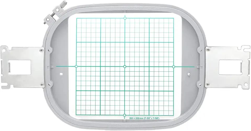Sew Tech Embroidery Hoop for Brother, 8x8in 200x200mm PRPQF200 Frame