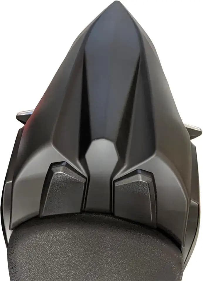 Motorrad Rücksitzverkleidung Sockelabdeckung Soziussitz für Ninja Z 650 2017 2018 2019 2020 2021 2022 2023 2024 2025 Z650 Ninja650 Sitzverkleidung Heckverkleidung (Mattschwarz)