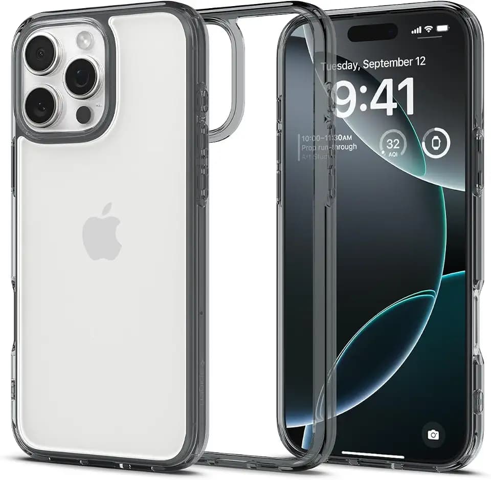 Spigen Ultra Hybrid for iPhone 16 Pro Max Case, Space Crystal